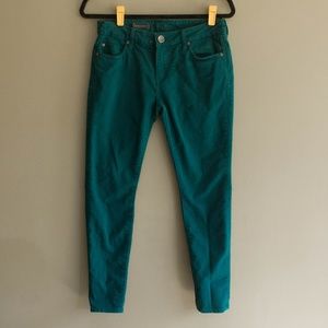Teal Colored Toothpick Skinny